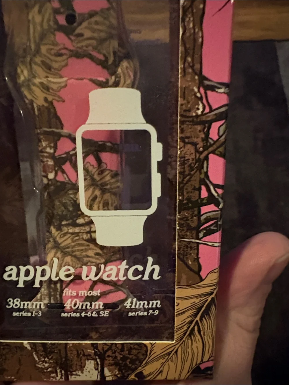 Simply Southern Pink Camo Apple Watch Band - Pink & Brown Camo
